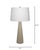 Contemporary Alps Table Lamp, Warm Grey For Sale - Image 3 of 6
