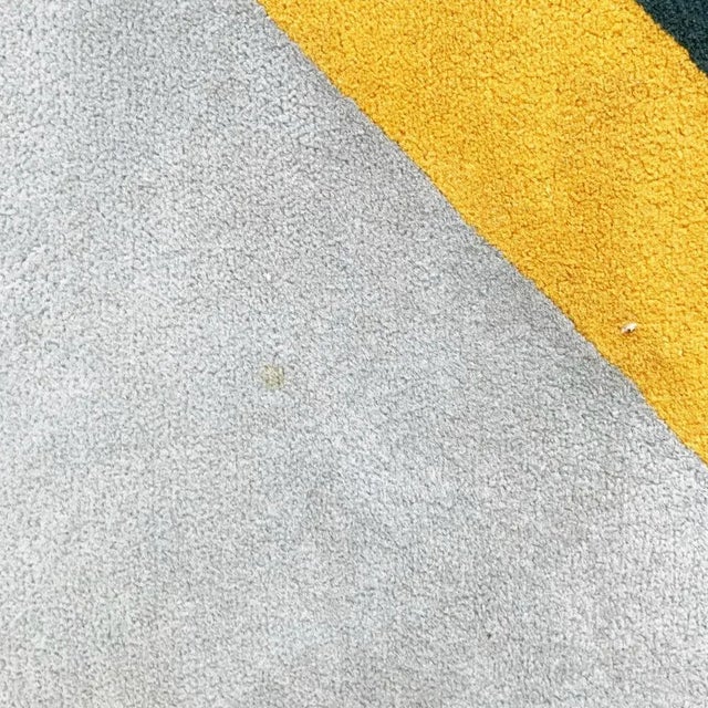 Mid-Century Italian Square Rug, 1980s For Sale - Image 9 of 14