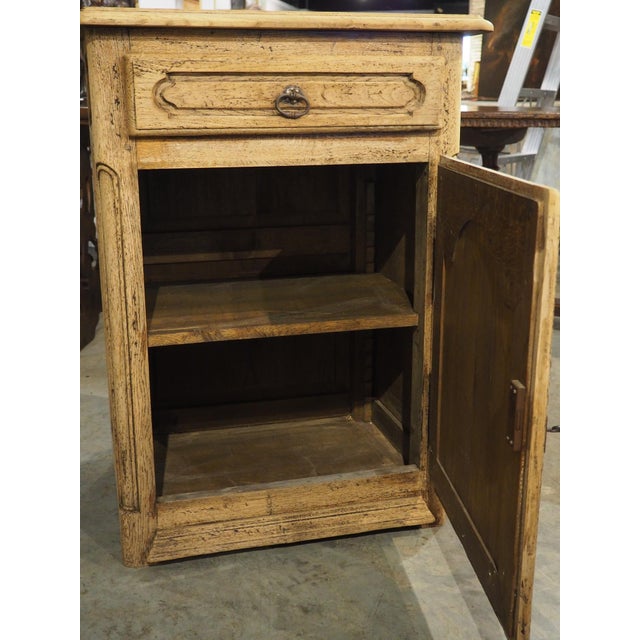 Bleached French Oak Confiturier Cabinet, Early 1900s For Sale - Image 11 of 14