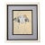 Gustav Klimt “Amalie Zuckerkandl” Framed Vintage Bookplate, 1995 For Sale
