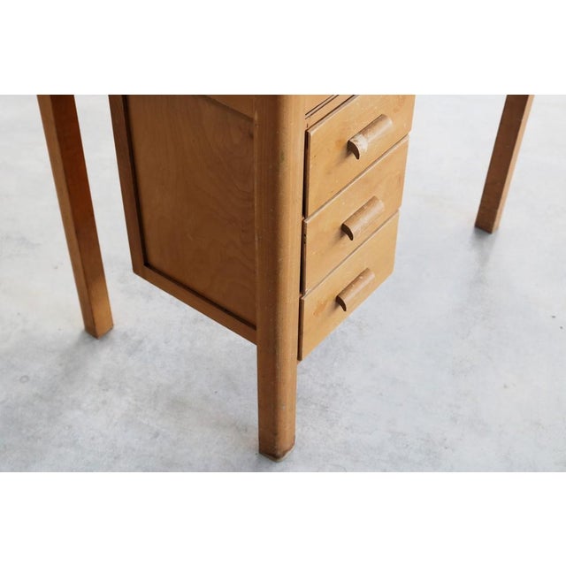 Vintage Desk by Piet Zwart for Bruynzeel, 1970s For Sale - Image 4 of 7