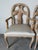 1980s Vintage Regency Faux Bois Palm Dining Chairs – A Pair For Sale - Image 5 of 12