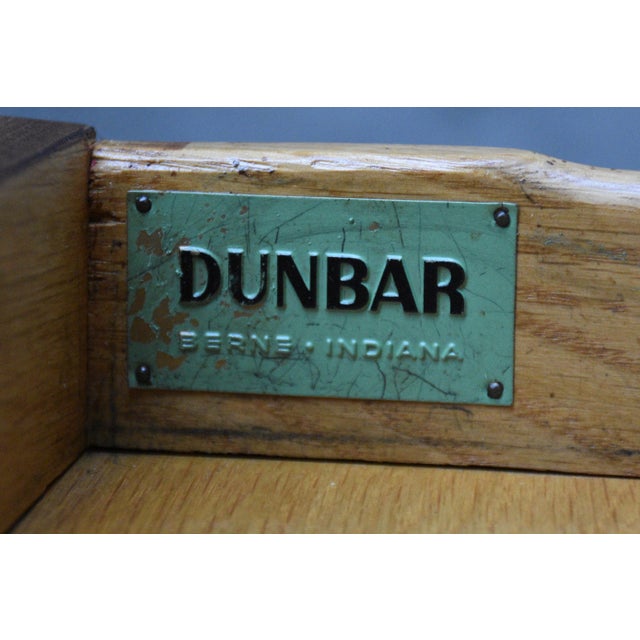 1950s Refinished Walnut Nightstands by Edward Wormley for Dunbar - A Pair For Sale - Image 12 of 12