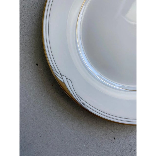 1980s Vintage Noritake Golden Cove Bread and Butter Plate, Japan 1986 For Sale - Image 5 of 8