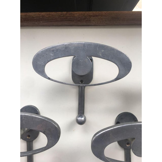 Vintage Aluminum Racks, Set of 4 For Sale - Image 6 of 10