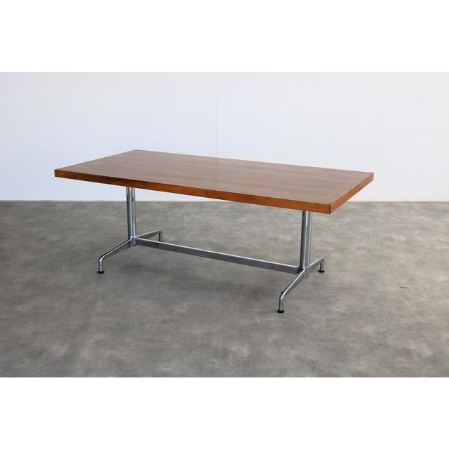 Vintage Industrial Conference Table, 1960s For Sale - Image 13 of 13