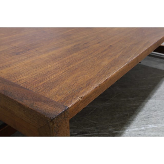 Mid 20th Century Jens Risom Large Coffee Table For Sale - Image 9 of 9