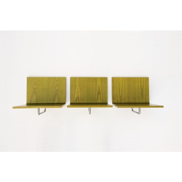 Postmodern Green Wall-Mounted Mensolo Coat Rack from Schönbuch, 1980s, Set of 3 For Sale - Image 14 of 14