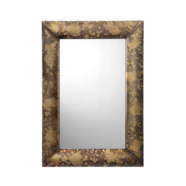 Metal Jamie Young Empire Iron Rectangle Wall Mirror For Sale - Image 7 of 7
