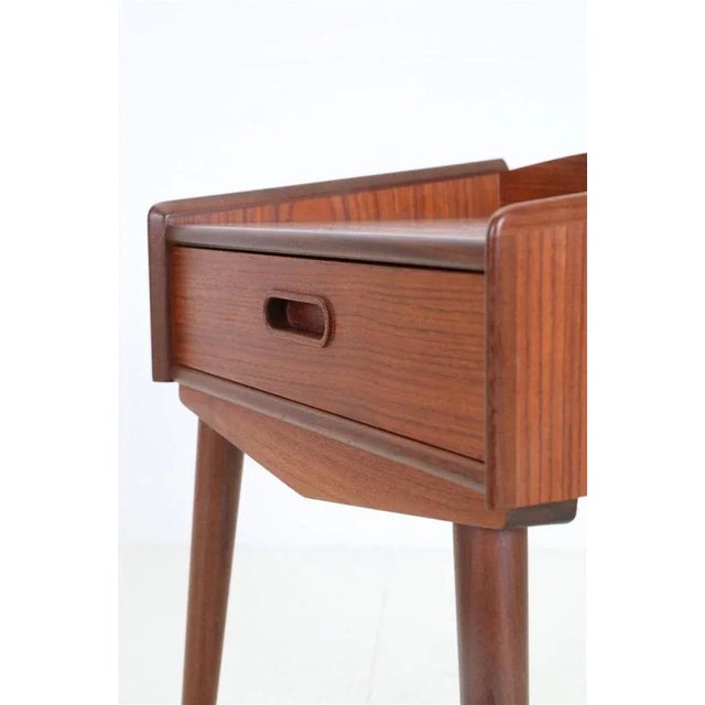 Danish Teak Bedside Tables by Uhrhøj Møbelfabrik, 1960s, Set of 2 For Sale - Image 9 of 14