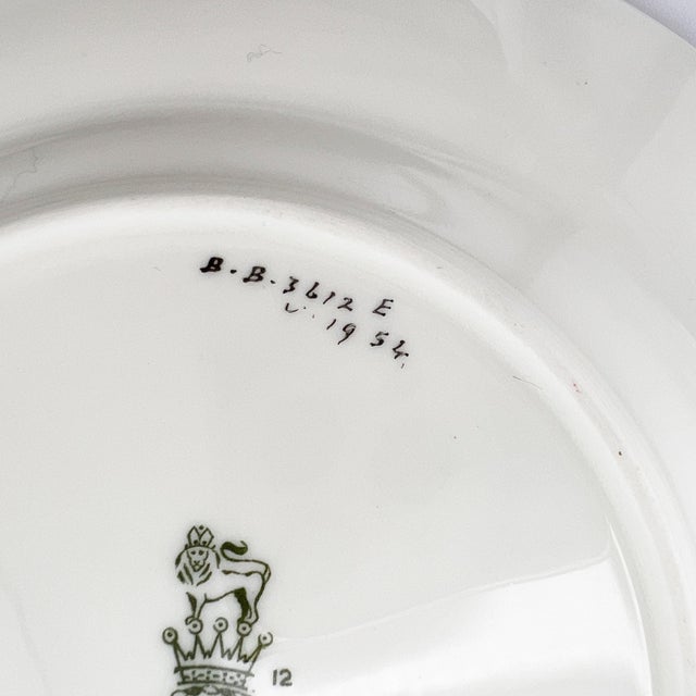 Art Deco Antique Royal Doulton Robins Egg Blue and Gold Trinket Dish - 1901 England For Sale - Image 3 of 7