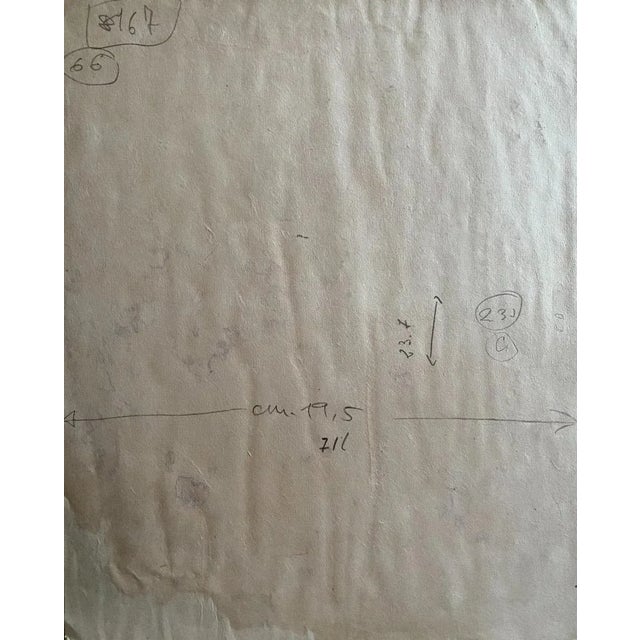 Commander is an original drawing in China ink, watercolor and white lead on creamy cardboard realized by Gabriele...