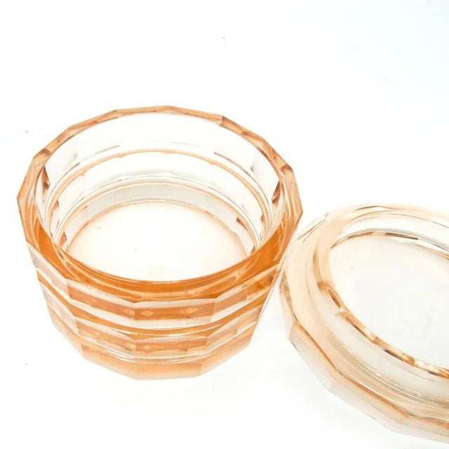 1930s Art Deco Candyer from Moser, Czechoslovakia, 1930s For Sale - Image 5 of 11