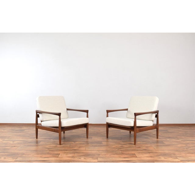 Mid-Century Oak Kolding Armchairs by Erik Wørts for Ikea, 1960s, Set of 2 For Sale - Image 14 of 14
