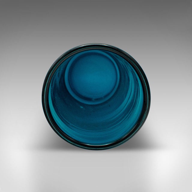 Blue 1960's Vintage Scandinavian Posy Vase For Sale - Image 8 of 8