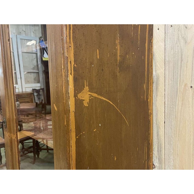 Wood 19th Century Fir Bookcase Cabinet For Sale - Image 7 of 14