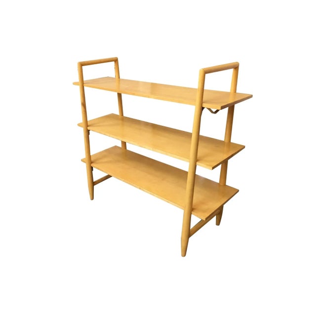 Edmond J. Spence 1950s Swedish Midcentury Bookshelf by Edmond Spence, Pair For Sale - Image 4 of 8