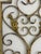 Vintage 36" Wrought Iron Scroll Wall Panel With Cast Leaf Accents For Sale - Image 15 of 17