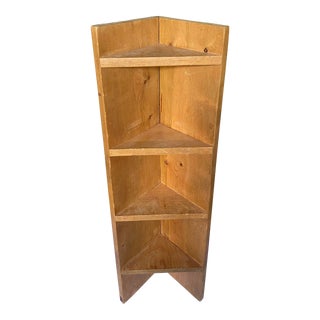 Folk Art Corner Shelf For Sale