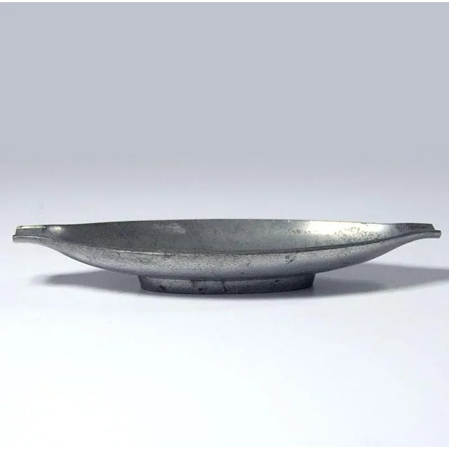 Small Art Deco Pewter Dishes by Just Andersen, 1930s, Set of 3 For Sale - Image 6 of 13