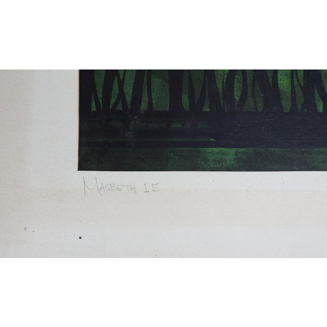 Paper Mid 20th Century Macbeth Set Design Paintings - Set of 3 For Sale - Image 7 of 10