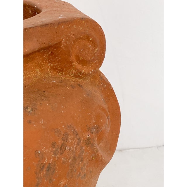 Ceramic English Garden Planter Pots of Terracotta - Two Available - Individually Priced For Sale - Image 7 of 10