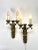 Metal 1910s Solid Bronze Wall Sconces in Neoclassical Anthacus Leaf Style - a Pair For Sale - Image 7 of 7
