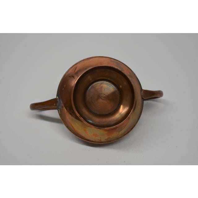 Vintage 1980s Copper Vase For Sale - Image 4 of 6