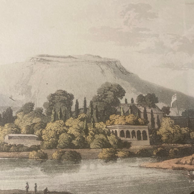 Paint 1809 Antique Henry Salt "Poonah" Aquatint With Gallery Provenance For Sale - Image 7 of 12