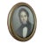 Antique Museum Miniature Painting of Distinguished Gentleman For Sale