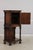 Antique Carved Walnut Baroque Style Liquor Cabinet For Sale - Image 4 of 14