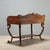 Italian Empire Desk in Walnut with Marble Top For Sale - Image 11 of 12