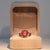 Modern 8.3Ct Star Ruby Ring With Earth-Mined Diamond Accents: Solid 14k Gold, 12x10mm, Size 6.75 For Sale - Image 3 of 9