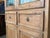 Wood 19th Century Large & Narrow Cupboard or Bookcase with Glass Vitrine, Pine For Sale - Image 7 of 18