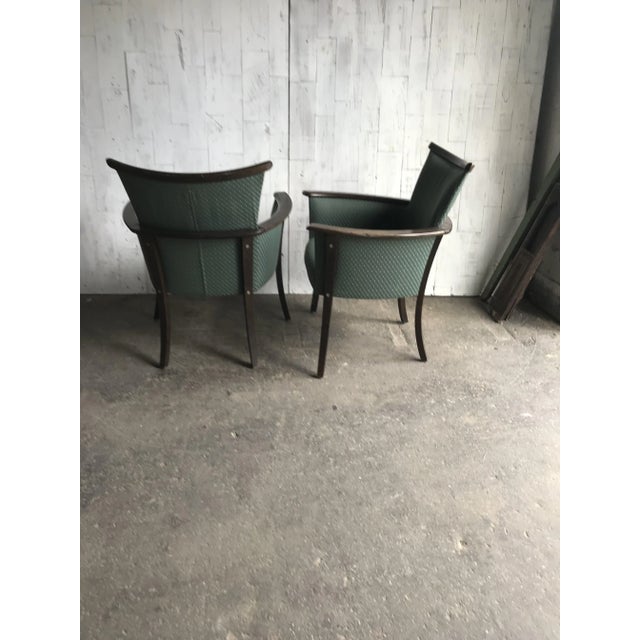 Set of Mid-Century Wooden Armchairs, 1960s For Sale - Image 6 of 9