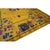 1920s Bold Yellow Floral Modernist Antique Chinese Art Deco Knotted Rug Carpet For Sale - Image 4 of 9