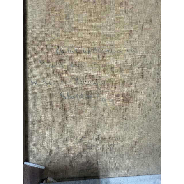 Green William Staples Drown (American, 1856–1915) Venice Impressionist C. 1898 For Sale - Image 8 of 11