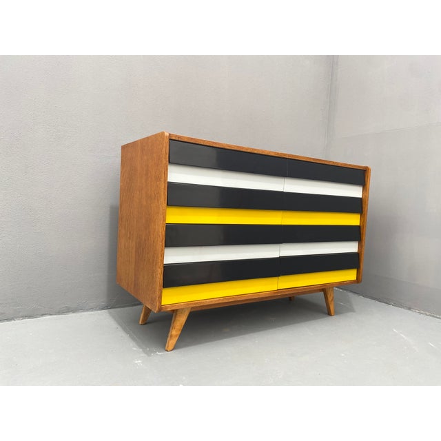 1960s Mid-Century Chest of Drawers U-453 by Jiri Jiroutek for Interier Praha, Czechoslovakia, 1960s For Sale - Image 5 of 18
