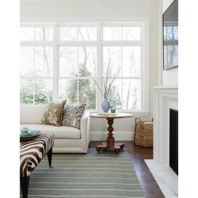 Green Erin Gates by Momeni River Fine Green Hand Woven Indoor Outdoor Rug 5' X 7'6" For Sale - Image 8 of 10