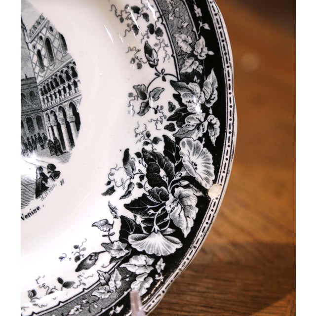 French 19th Century French Choisy-Le-Roi Dessert Plates “Campagnes Militaires”- Set of 12 For Sale - Image 3 of 18