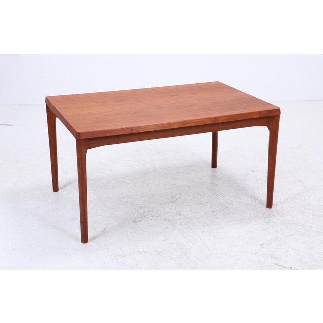 Mid-Century Danish Teak Kitchen Table, 1960s For Sale - Image 3 of 15