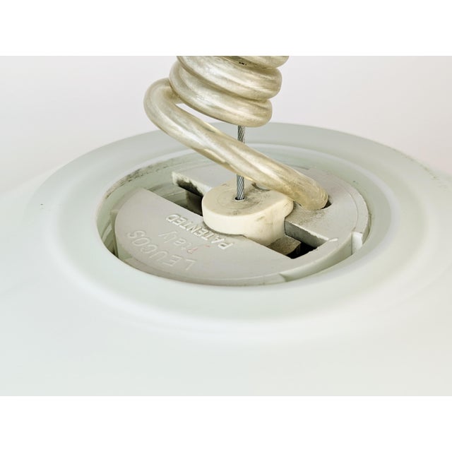 Clear & White Murano Glass Melania Pendant Lamp by Renato Toso for Leucos, 1970s For Sale - Image 10 of 14