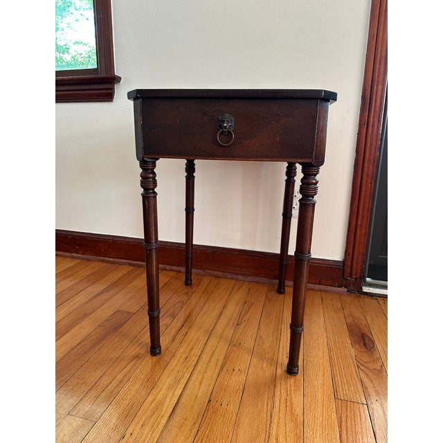Mid-Century Modern Mid 20th Century Beacon Hill Collection Cigar Table #189 For Sale - Image 3 of 16