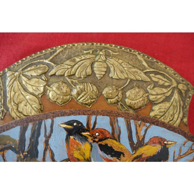 Art Deco Bird Newspaper Mail Holder, 1920s For Sale - Image 4 of 6