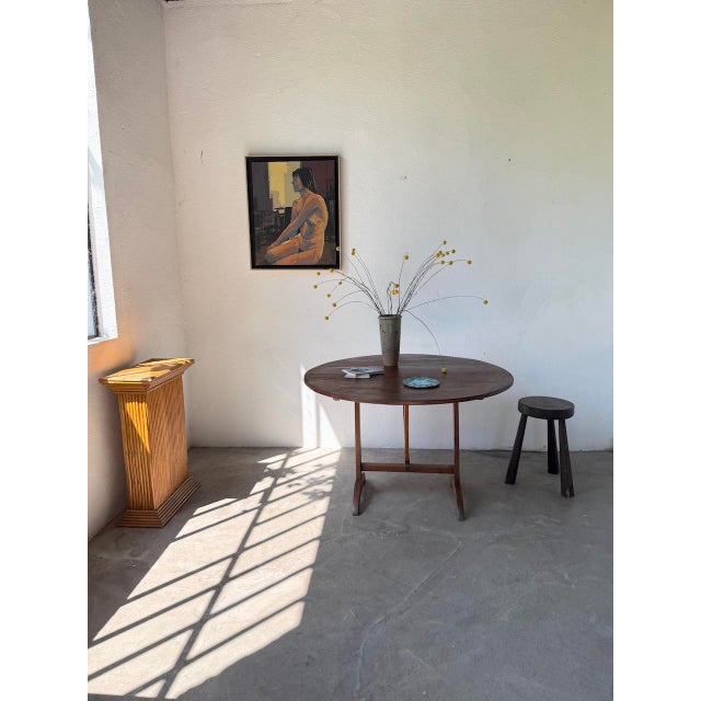 Oak Winegrowers Table, 1950s For Sale - Image 5 of 18