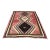 7ft × 8ft Hand-Knotted Geometric Wool Area Rug, Vintage For Sale