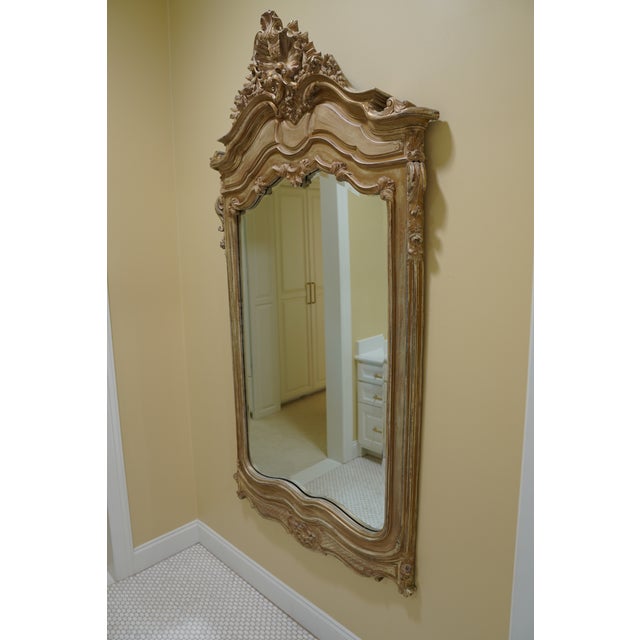 La Barge Vintage La Barge Ornate Wall Mirror For Sale - Image 4 of 10