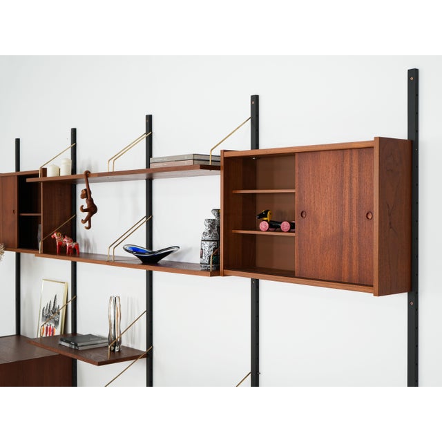 1960s Danish Teak System Bookcase, 1960s For Sale - Image 5 of 18