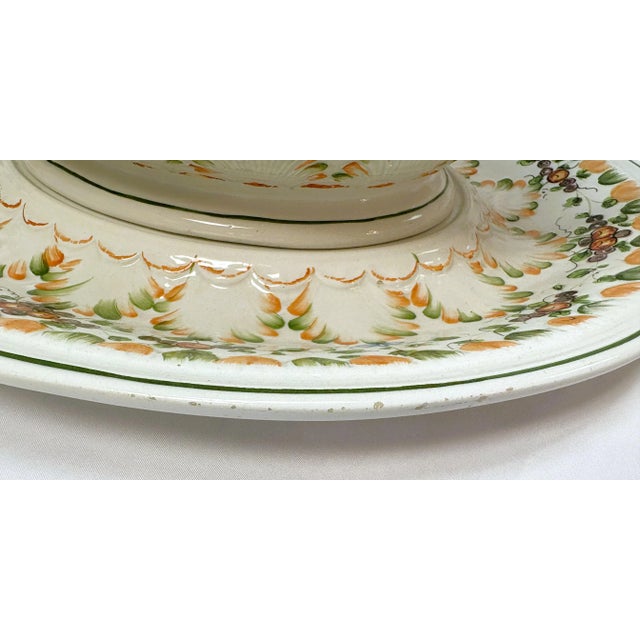 Mid 20th Century Italian Lidded Soup Tureen With Saucer and Ladle For Sale - Image 9 of 12
