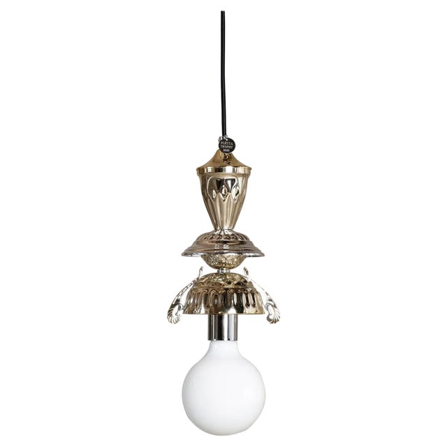 Gold and Silver L4 Light by Flétta For Sale